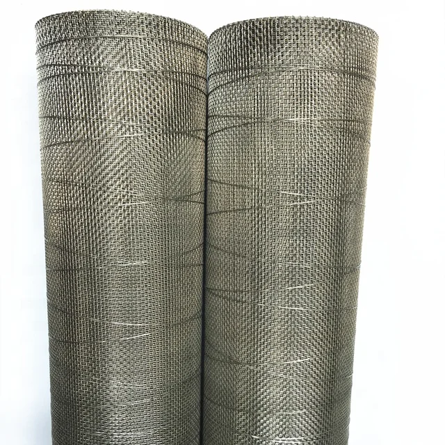 10 Micron Stainless steel woven filter mesh stainless steel woven sieve mesh rolls for filtering