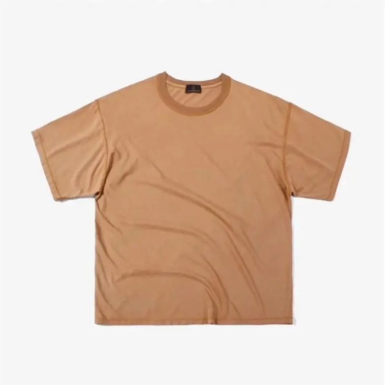 custom logo printing cotton men t-shirt acid wash distressed vintage oversized tshirts heavyweight t-shirt