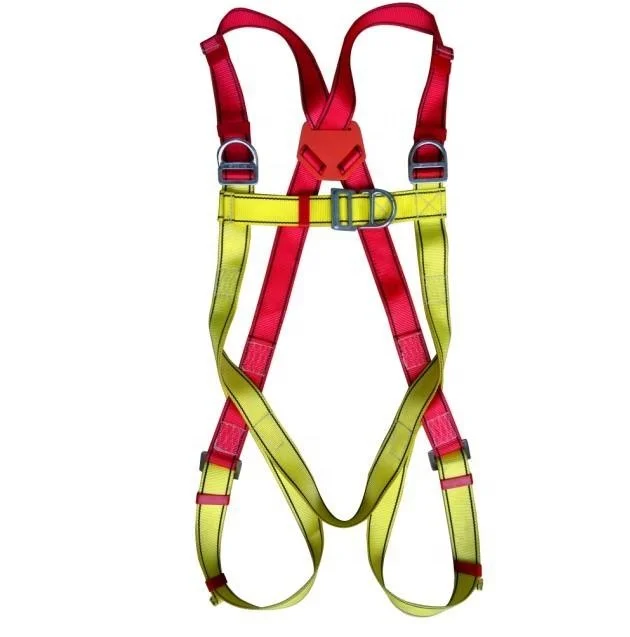 
D-Ring full body safety Harness with Removable Belt and Additional Padding (S-M-L) OSHA/ANSI Compliant 