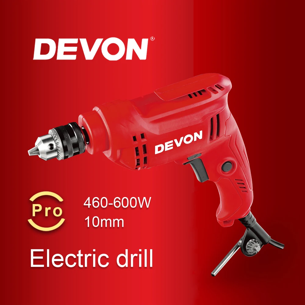 DEVON 10mm Heavy Duty Electric Power Drill Handheld Electric Drill Price