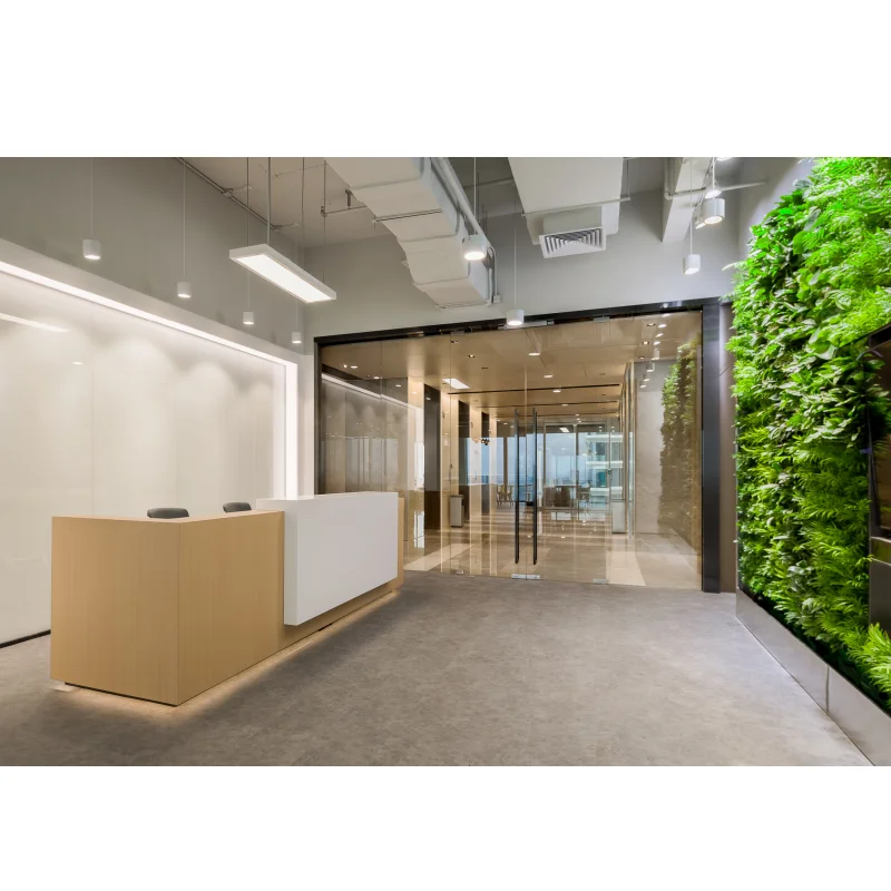 Made In China Commercial Furniture Office Partition Glass Wall Living Room Office Thickness Tempered Glass Partition Wall