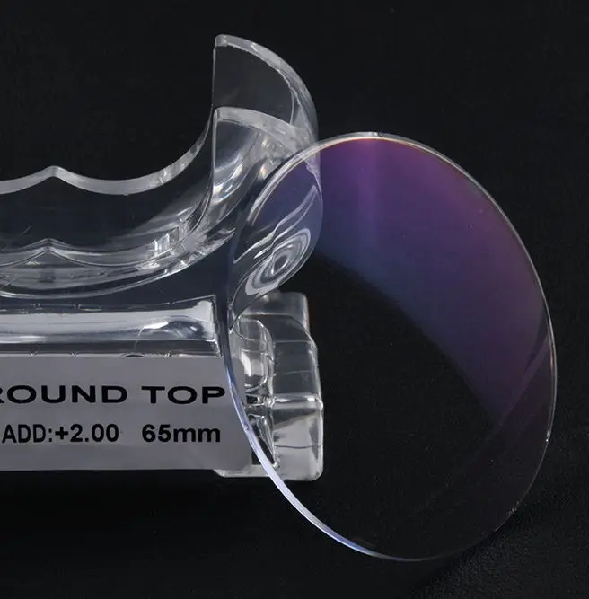 High Quality Bifocal 1.56 Round Top Rt/ft Photogrey Photochromic HMC Optical Eyeglasses Lens