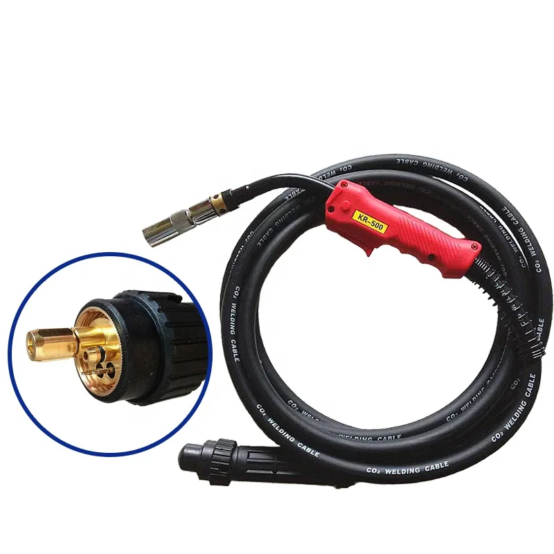 Best Sell European Model 500 A Mig Welding Torch Welding Machine Accessories