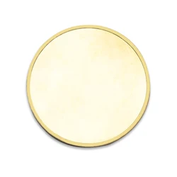 Wholesale Metal Plated Blank 1oz Silver 999 Pure Coins