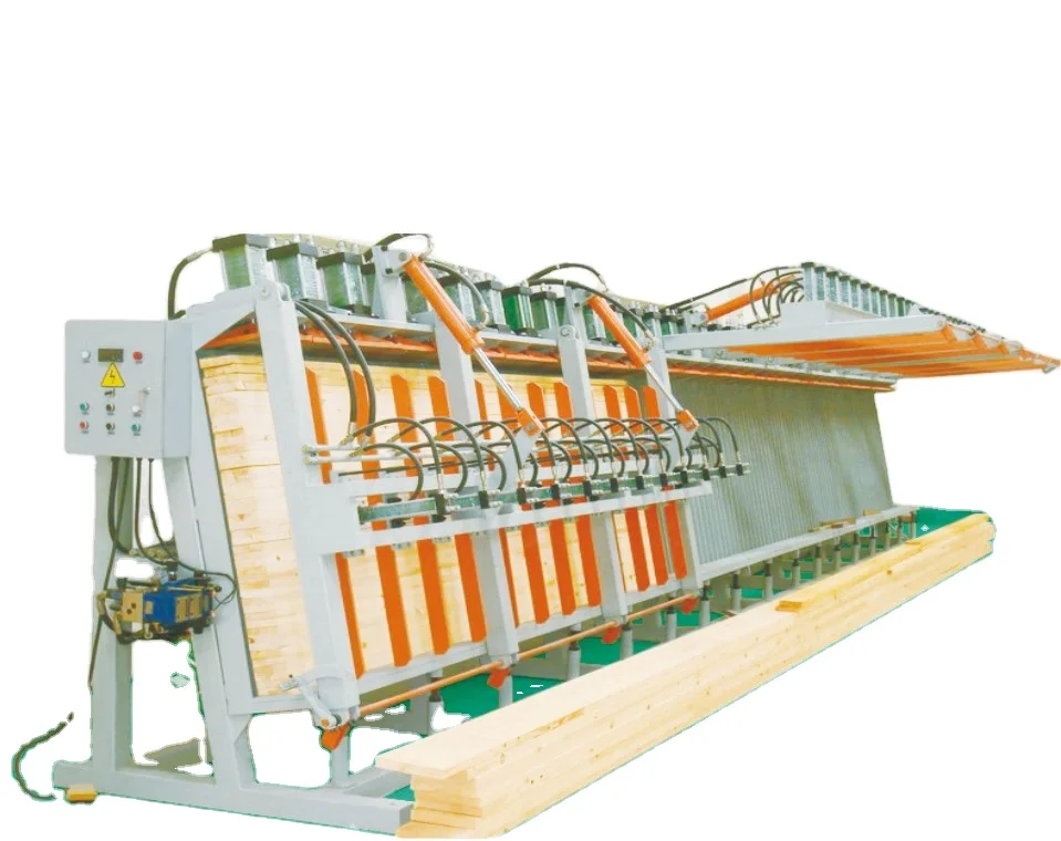 200mm 300mm Width Automatic Hydraulic Cold Press Machine for Engineered Wood Flooring