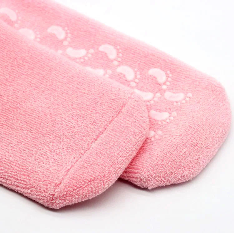 Торговая гарантия, обслуживание OEM, увлажняющие спа гелевые носки, силиконовые гелевые носки, охлаждающие гелевые носки