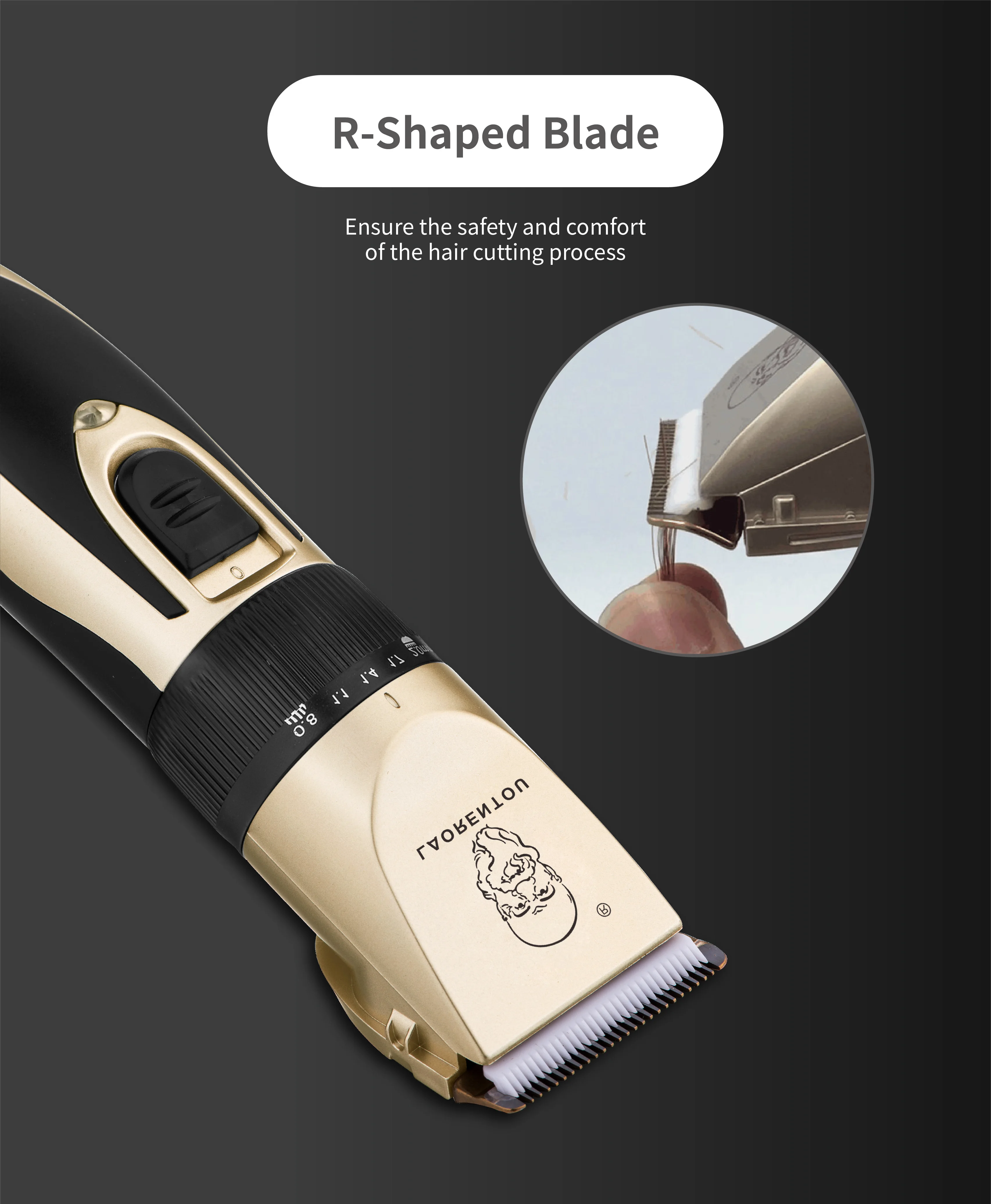 2022 новый стиль Высококачественная Мужская Беспроводная портативная прочная и перезаряжаемая профессиональная машинка для стрижки волос и триммер для дома