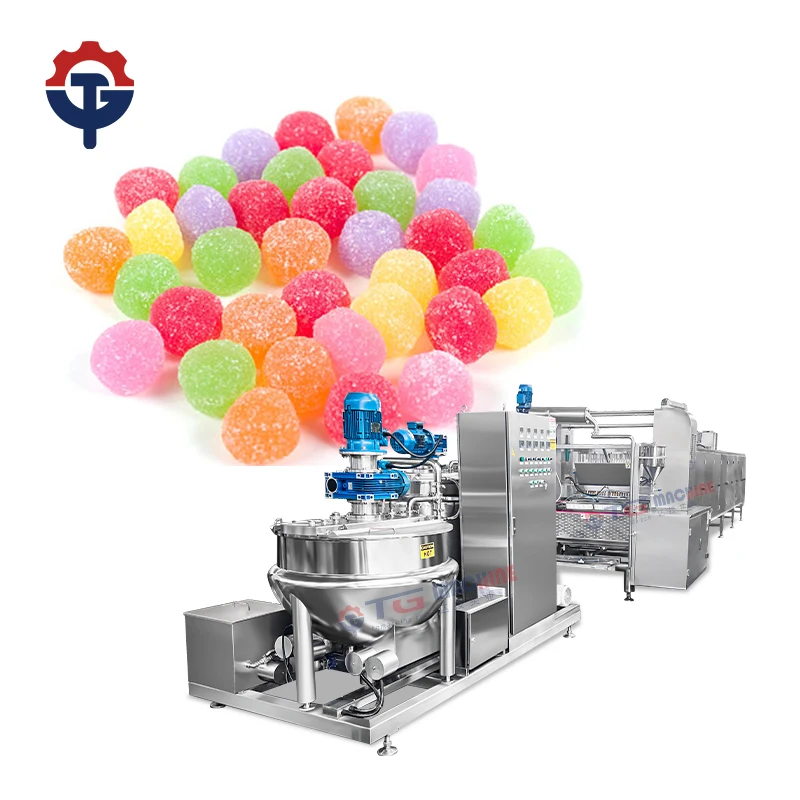 quick molld change fully automated gummy jelly candy machine for the beginner