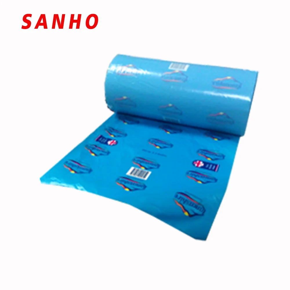 POF/PE polyolefin printing shrink film with paper core tube