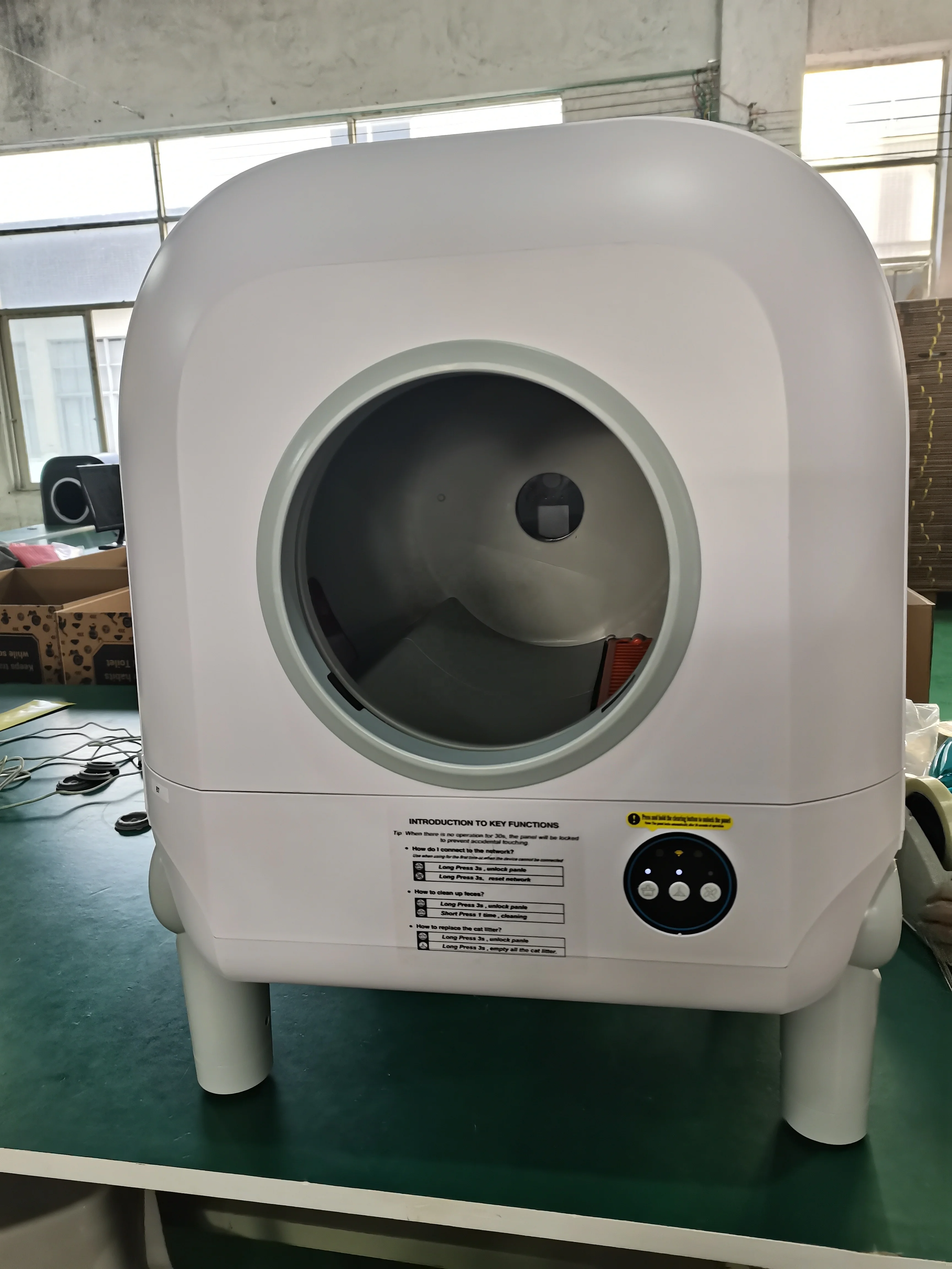 Cutting-Edge Senior Supplier Automatic Cat Toilet self-cleaning cat toilet Quick Garbage Collection High Resolution Camera
