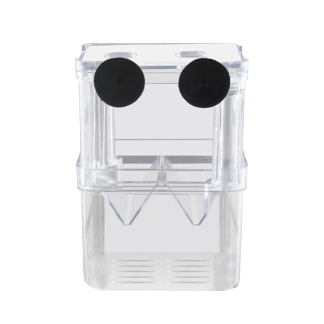 Aquarium fish tank guppy betta fish hatching isolation box