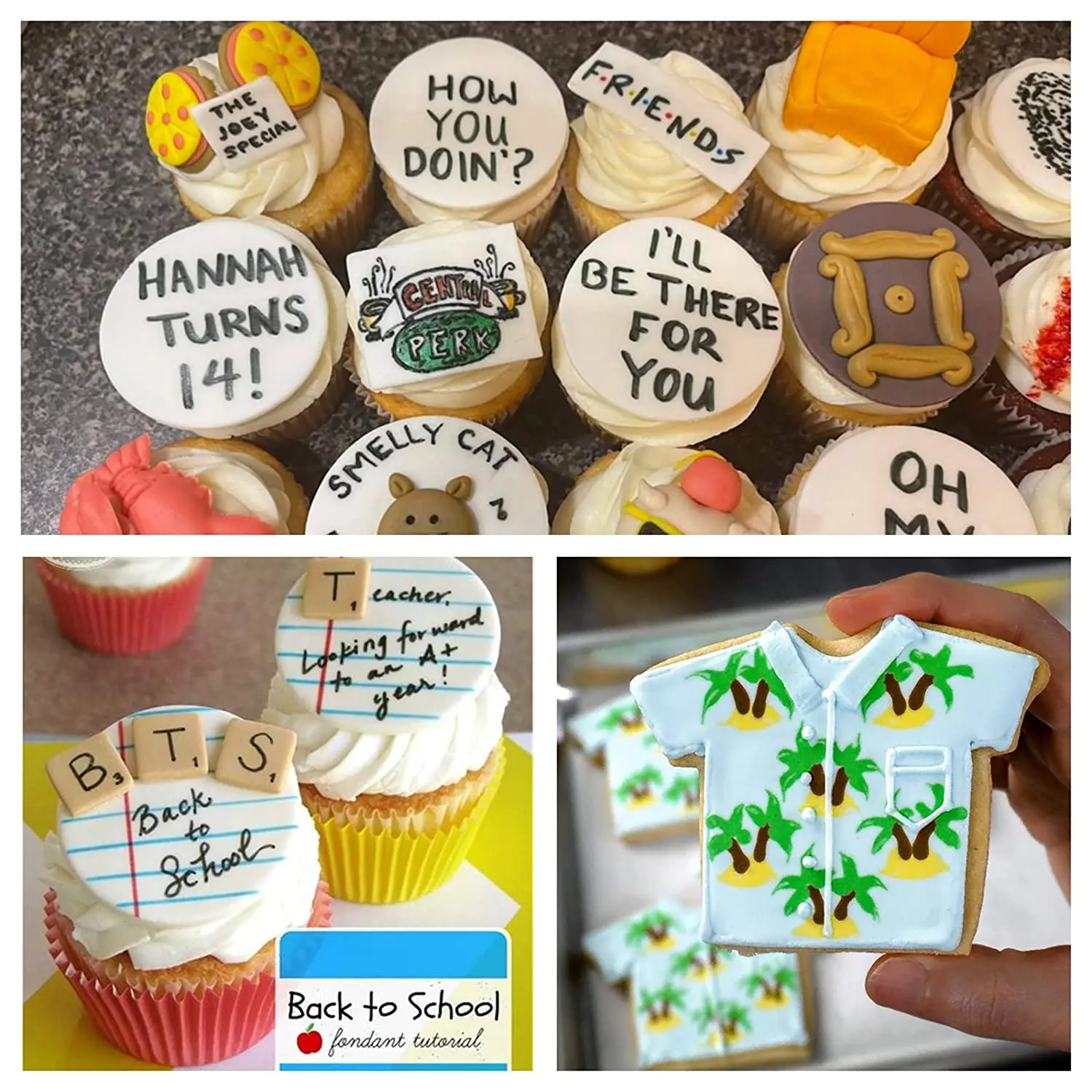 Food Coloring Markers Double Sided Food Coloring Pens with Fine & Thick Tip Edible Gourmet Writer Food Grade Decorator Pens