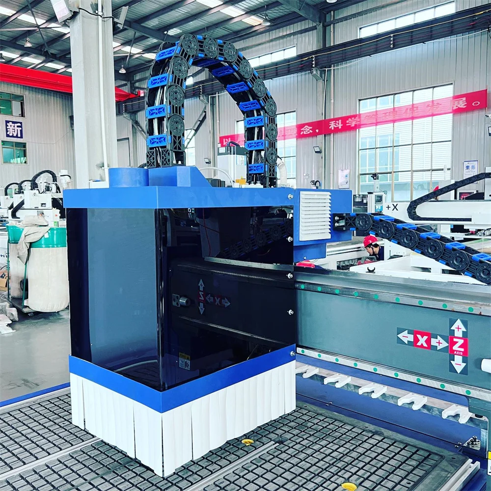 YOUHAO China 1325/1530/2030/2040 High speed precision 3 Axis atc cnc router machine with linear tool magazine