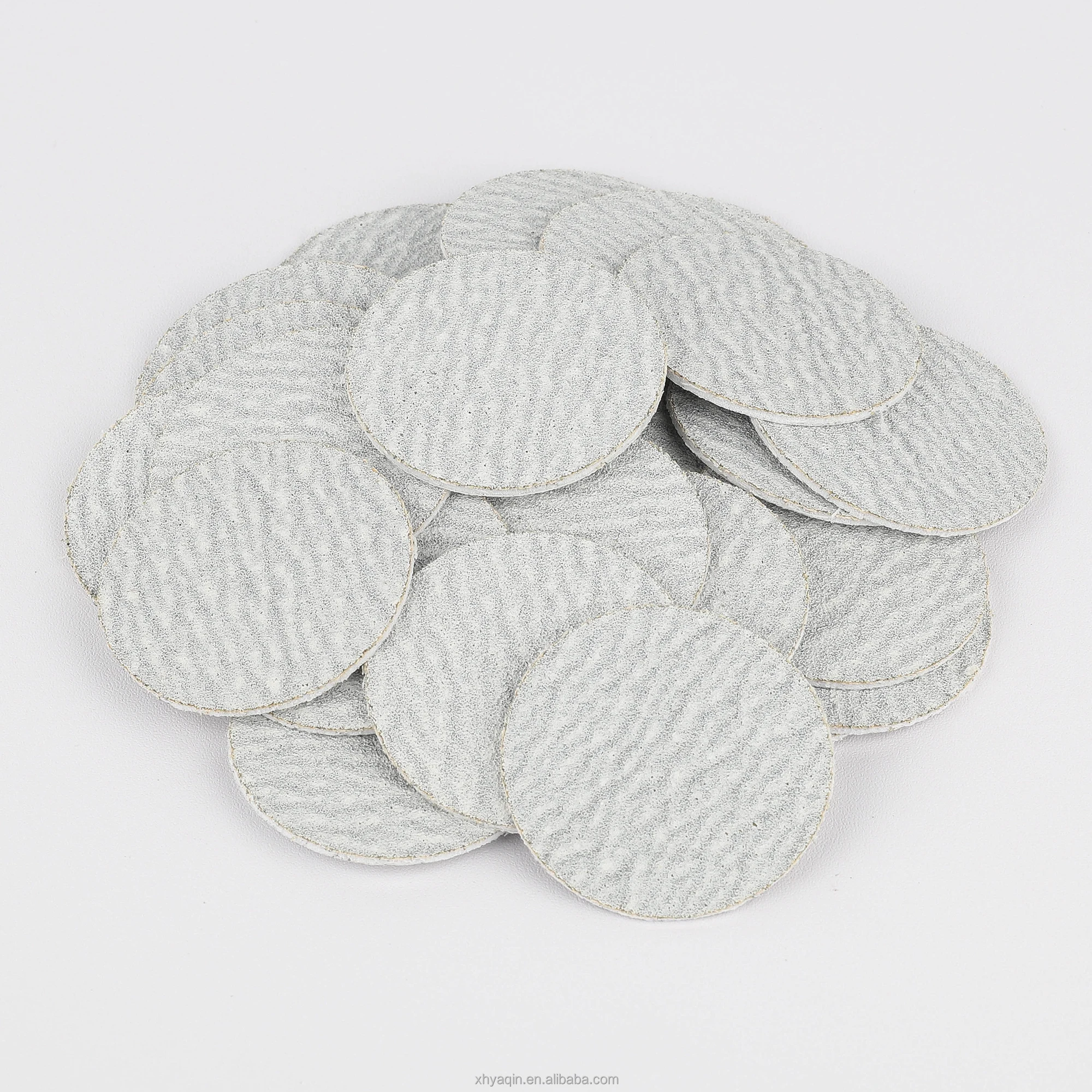 42mm Callus Skin Remover Sand Paper Discs White Zebra 60pcs/box Pedicure Replacement Round Sanding Paper For Electric Foot File