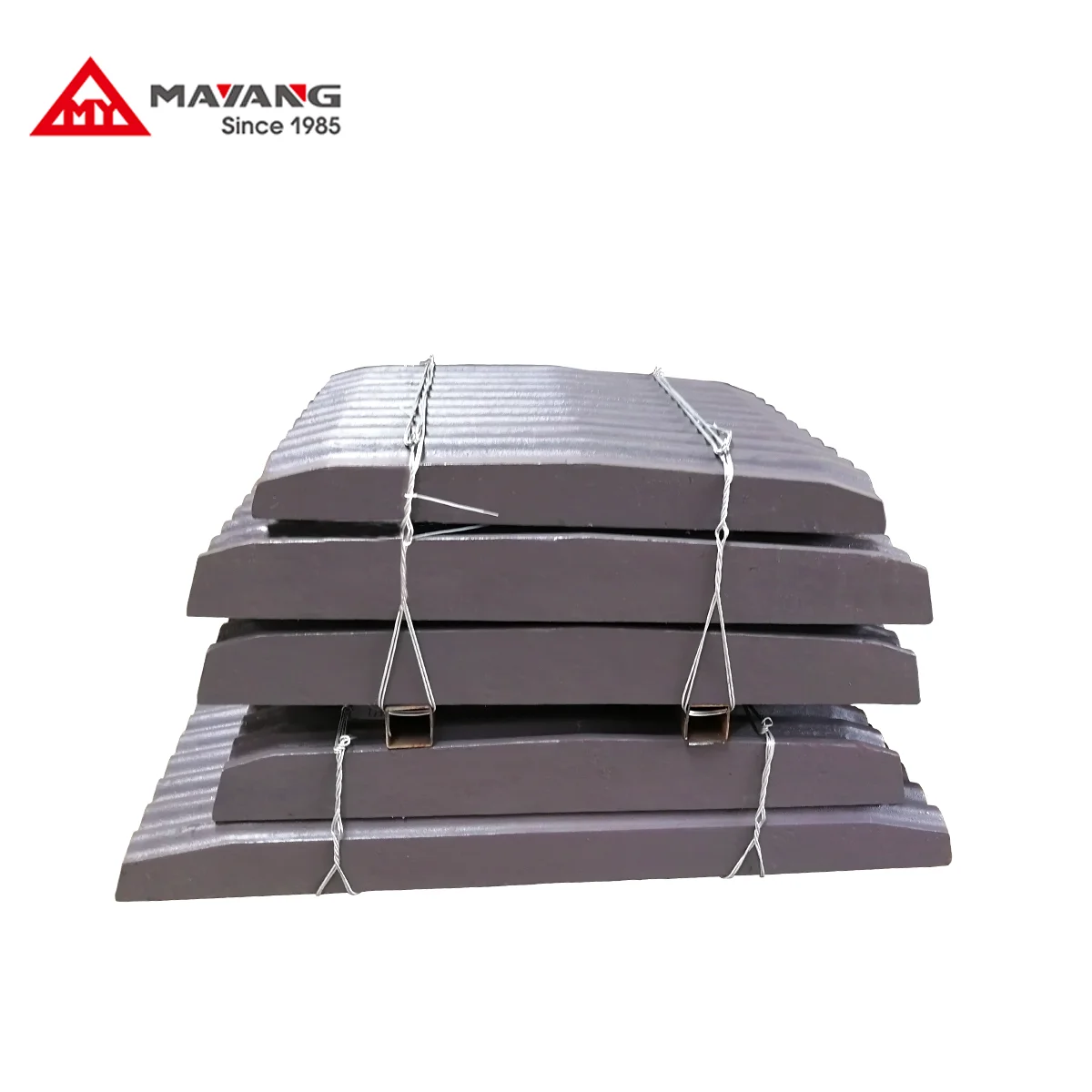 Manganese steel scrap jaw plate steel casting jaw plates