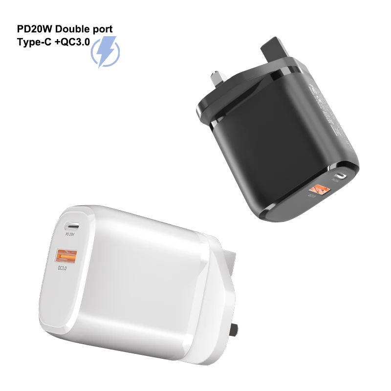 UK PD20w зарядное устройство типа C USB-C PD адаптер быстрое зарядное устройс