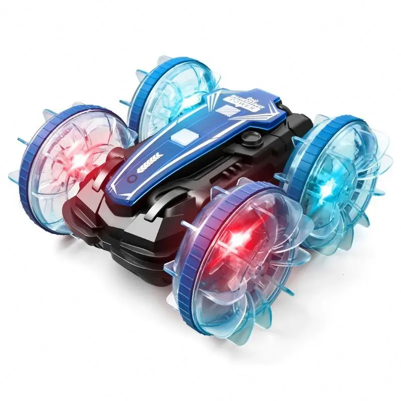Stunt Remote Control Car Gesture Induction Off-road Remote Control Toy Car Best-selling New Light Water Car Waterproof Electric
