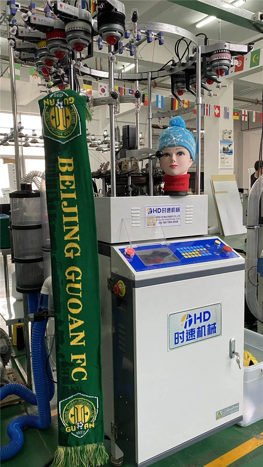 2023 High speed automatic circular cap knitting machine