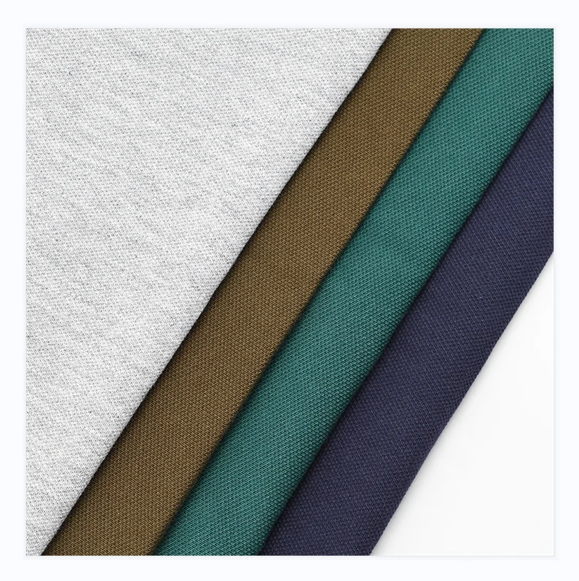 Good Quality pretty and colorful Soft texture cotton fabrir Mercerized cotton pique fabrics for clothing pique polo