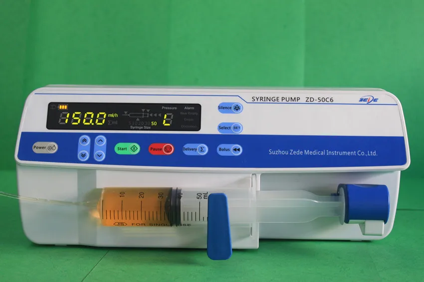 
ZEDE 50C6 Cheap Syringe Pump medical Electric Medical equipment 