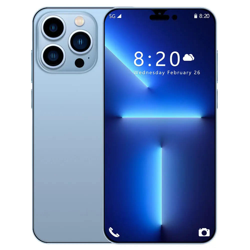 I 14 Pro MAX Original Smartphones 16GB+512GB phone i 14 10-Core 5G LET Global Version Cellphones mobile phones