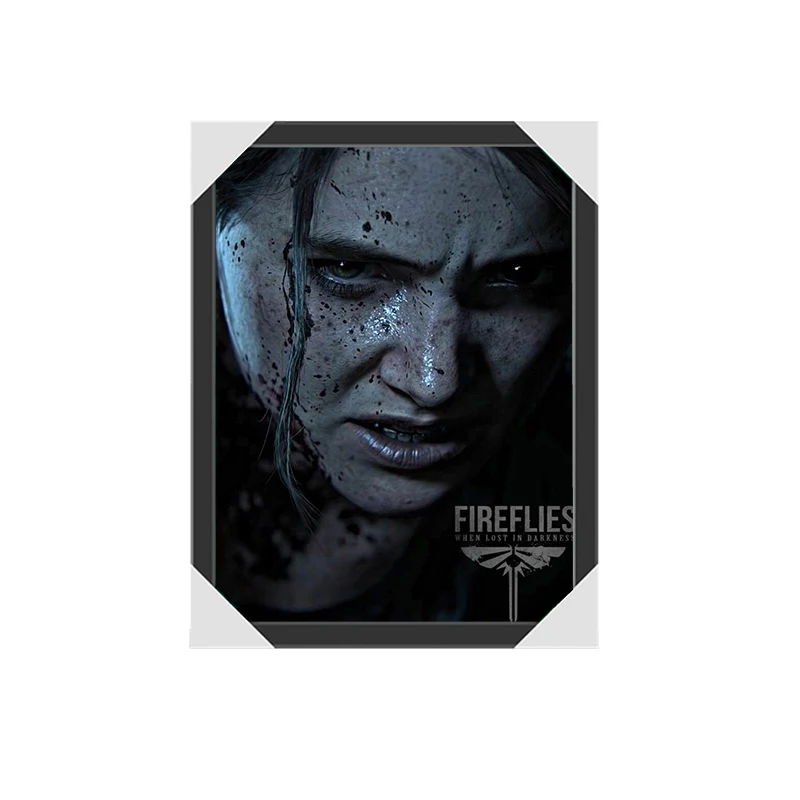 Movie Super Star Lenticular Poster Printing 3D Deep Effect Advertisement