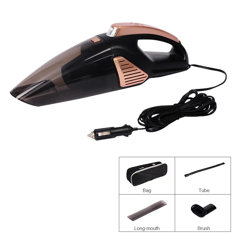Good Quality Wired Charging Car Vacuum Cleaner Air Pump Powerful Auto Vacuum Cleaner Car For Car