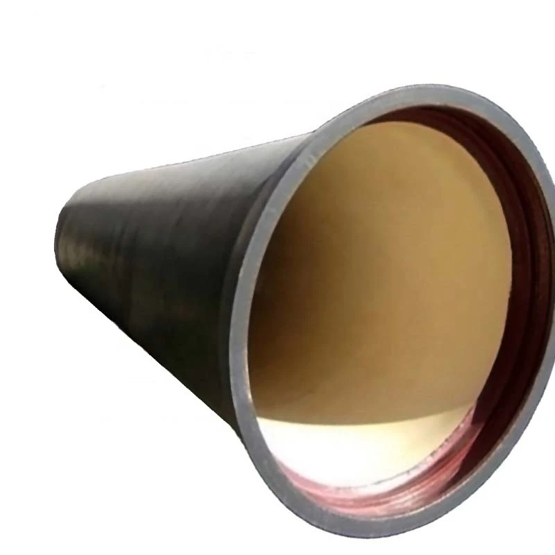 ISO2531 En545 En598 Class K7 K9 T Type Joint Ductile Iron Pipe with Cement Lining