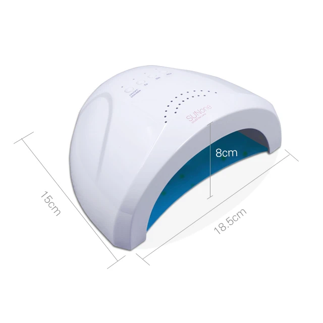 Osey 48w/24w Uv Nail Lamp Uv Curing Lighting With Bottom 30s/60s Timer Lcd Display Uv Led Lamp