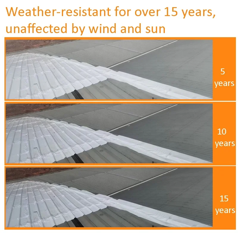 Factory Custom Butyl Rubber Membrane Waterproofing Materials Sealing Self Adhered Membrane For Metal Roof