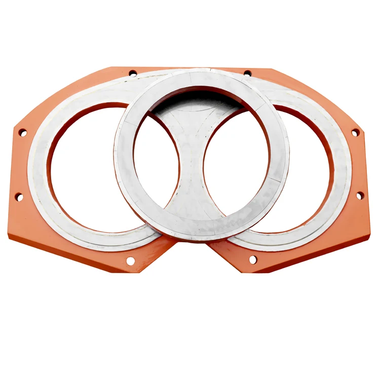 DN180 Putzmeister Concrete Pump Parts in Construction Machinery Parts Wear Plate and Cutting Ring