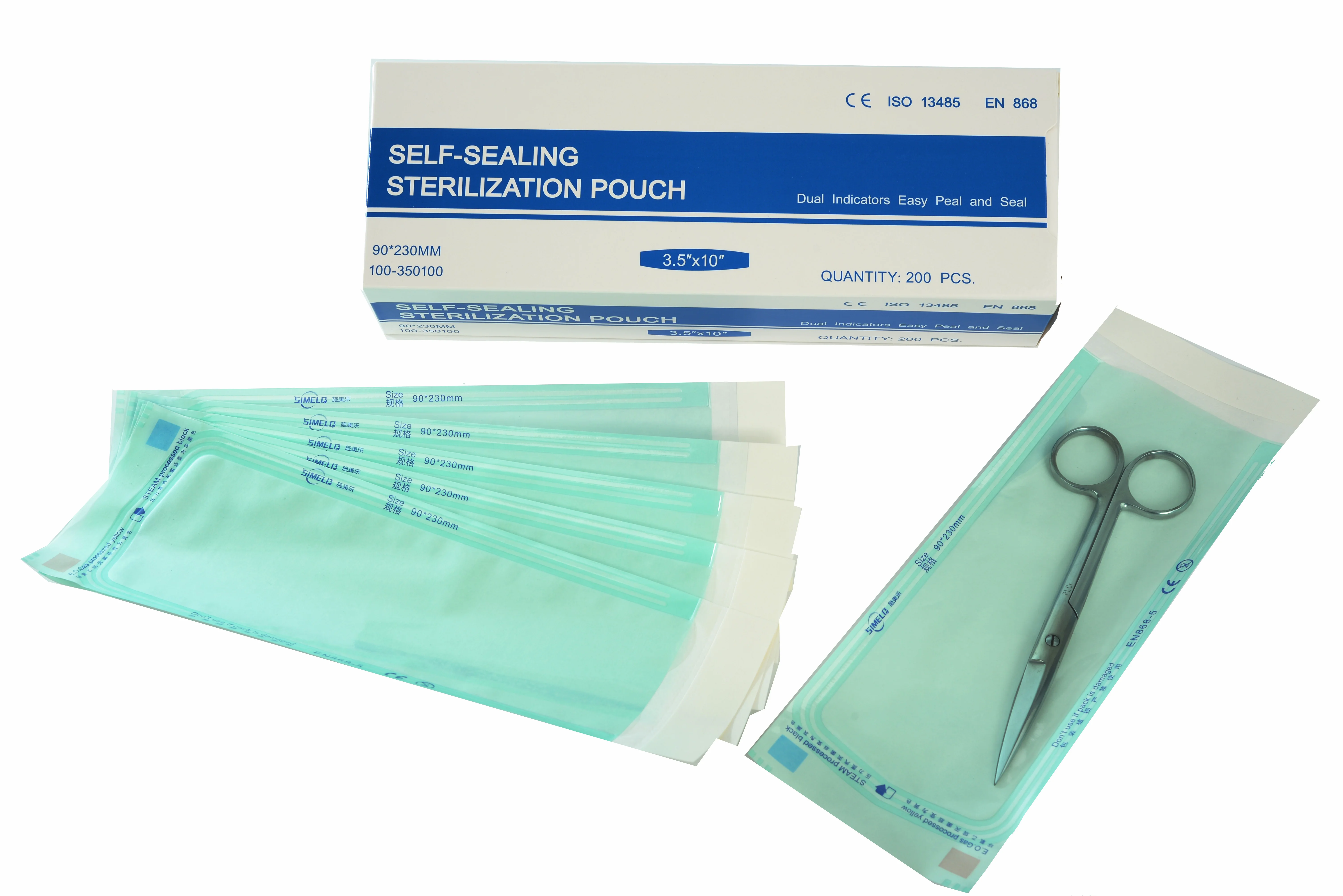 Instruments Sterilizers Bag Self-seal Disposable Medical