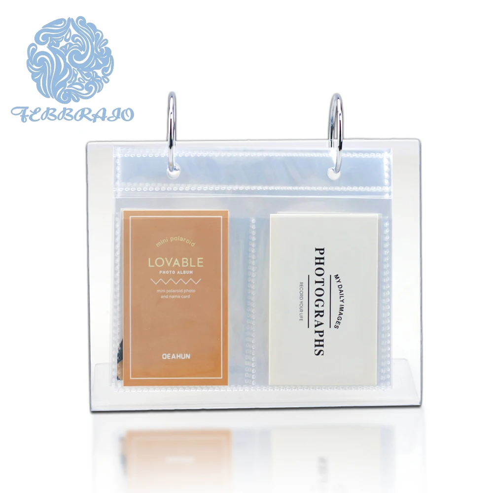 Календарь альбом для Instax Mini 2*3 дюймов фото Высококачественный Свадебный Забавный Фото Альбом акриловый коллектор