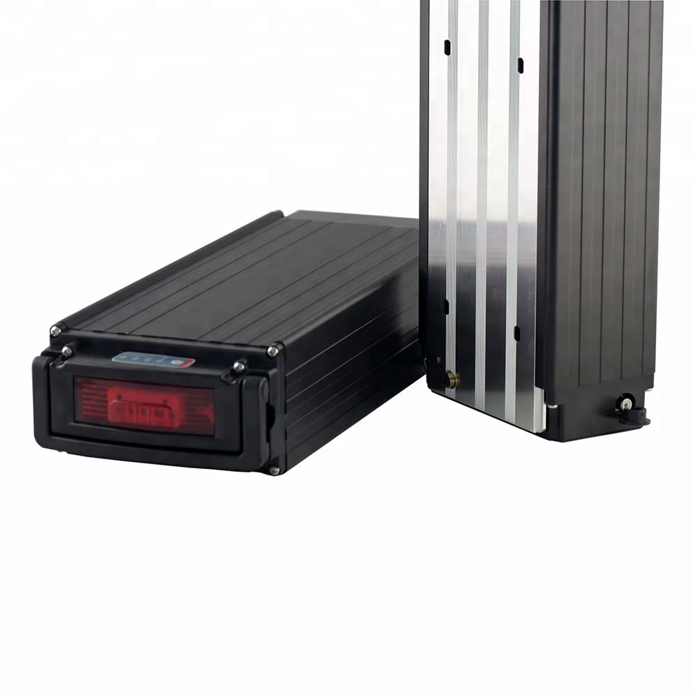 Rear rack 48v 30ah lithium ion battery pack for electric bike motor 1500w