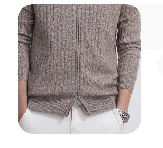 2021 мужской вязаный свитер на заказ, топы с длинным рукавом, смешанные из ангоры, вязаный осенне-зимний вязаный кардиган на молнии, свитер