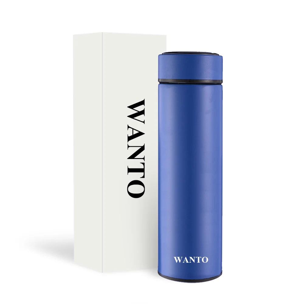 Wanto fashion 500 мл бутылка для воды с двойными стенками изолированная нержавеющая сталь оборудование розлива питьевой