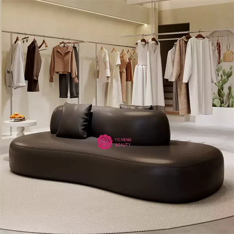 Yicheng Beauty wholesale shop beauty salon lounge area reception sofa leisure relax sofa set high quality sofa with cheap price