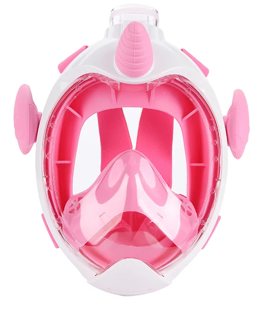 Uniquely Designed Diving Swimming Fashion Snorkeling Competition Free Breathing Full Face Mask For Kids