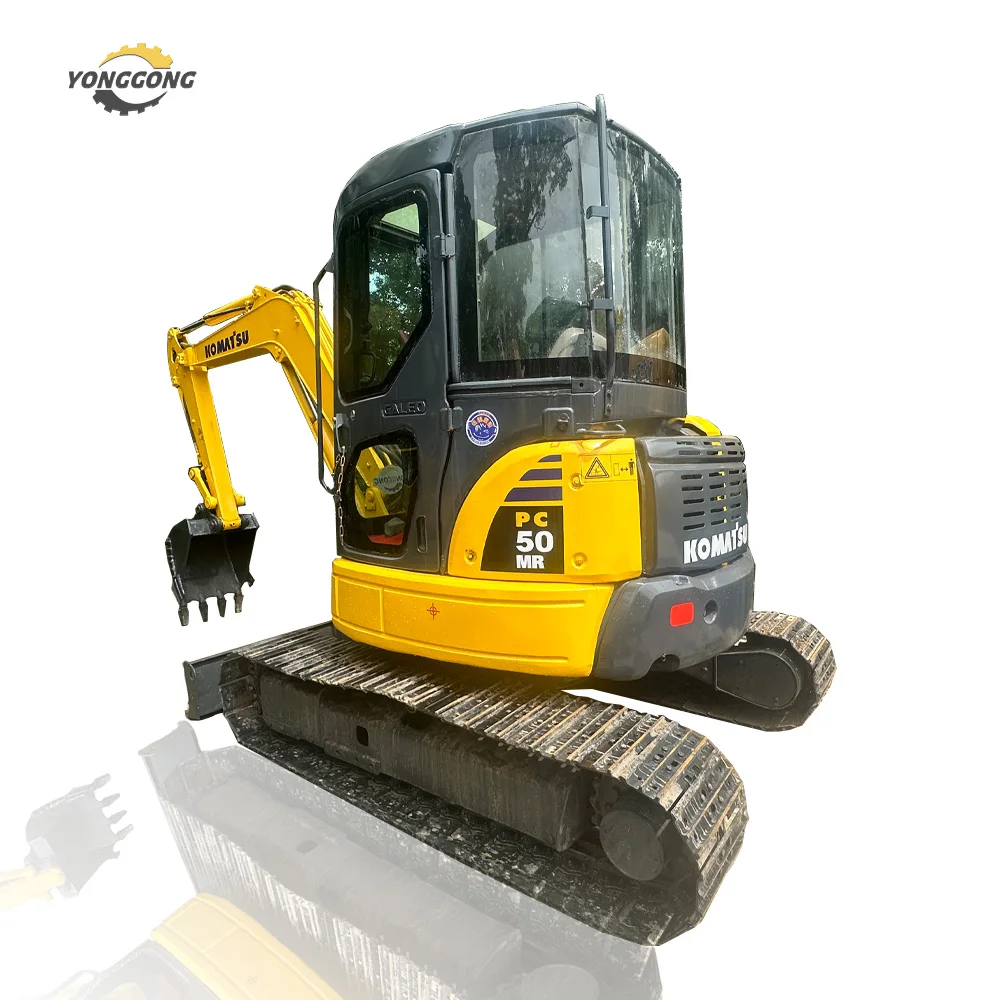 Used komatsu mini excavator PC50 50 5 ton japan excavadora PC50MR harga excavator komatsu bekas pc50mr mini digger