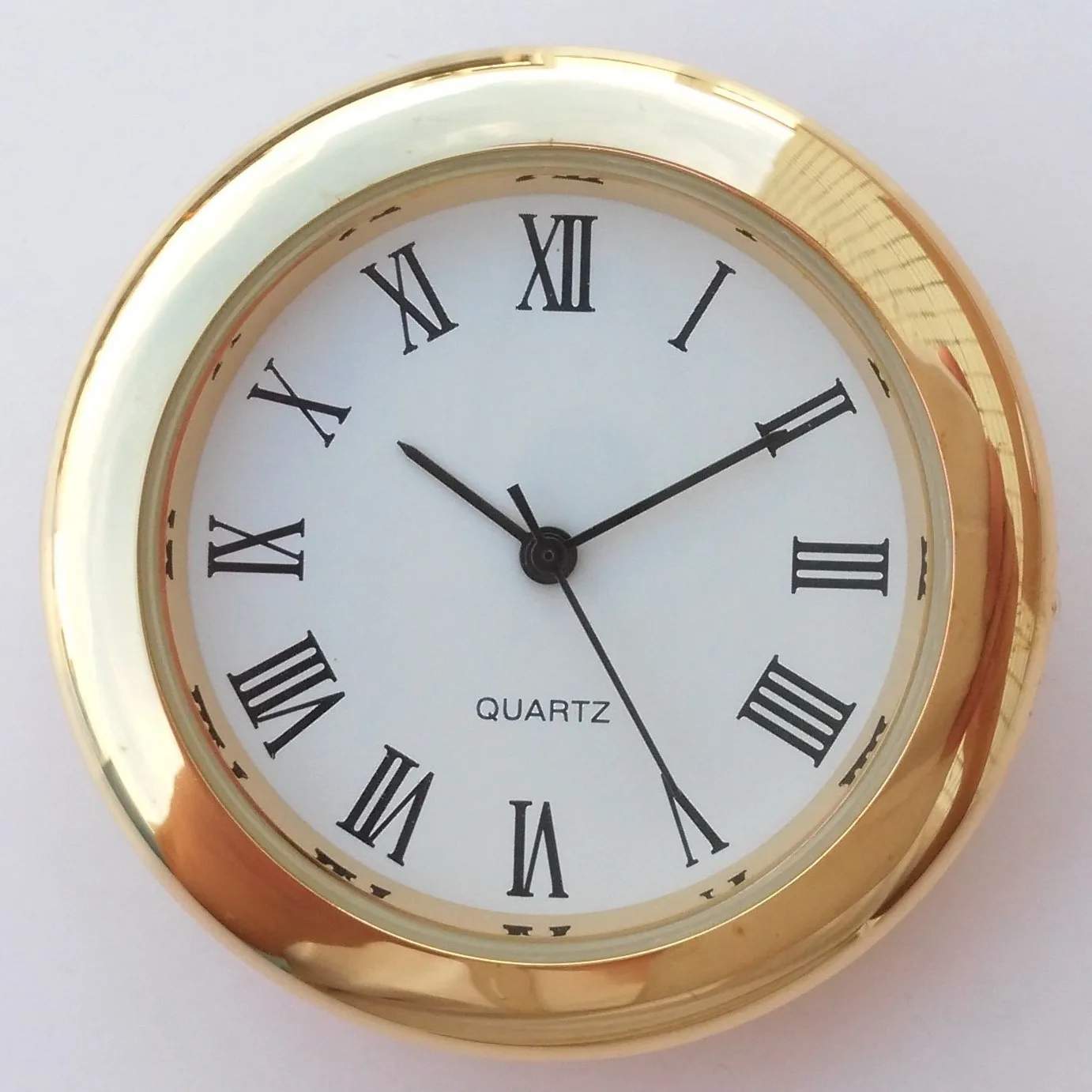 
38mm small metal clock insert movement quartz clock assembly 