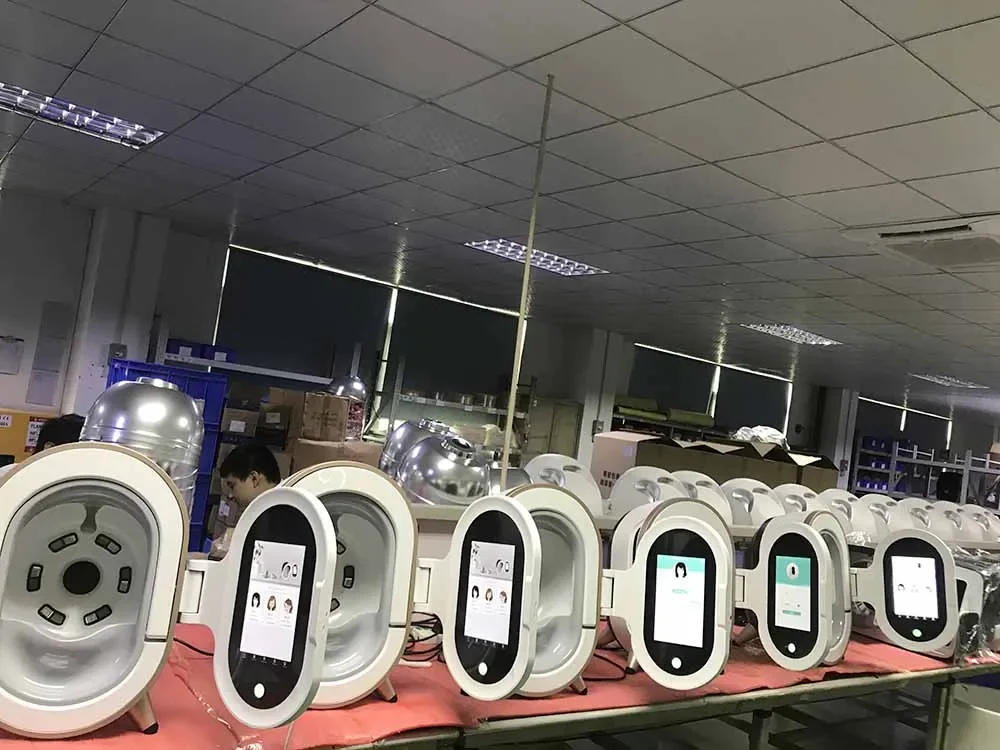 3d Dermatoscope Aisia Skin Analyzation Smart Mirror Wood Lamp Face Scanner Uv Skin Analyzer Machine Magic Mirror Skin Analyzer