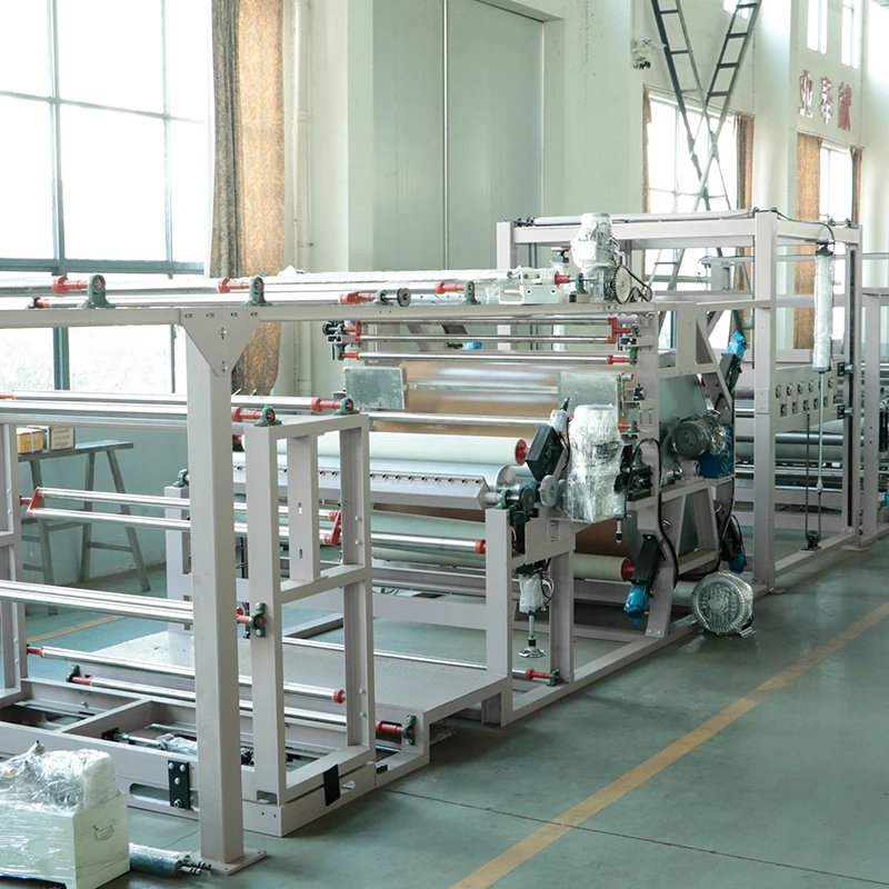 Automatic Glue Dot Transfer Film Laminating Machine For Film, EVA, Textile, Shoes, Home Interiors