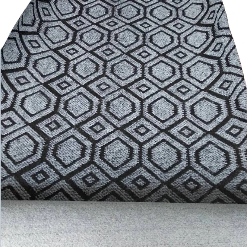 HENGJIU Factory decorative office hotel parlor hallway  polyester needle punched jacquard red carpet for events runner rugs