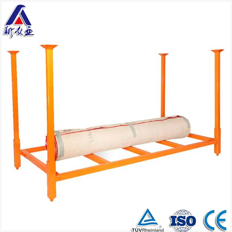 Multi level glass transport rack display pallet stacking racks