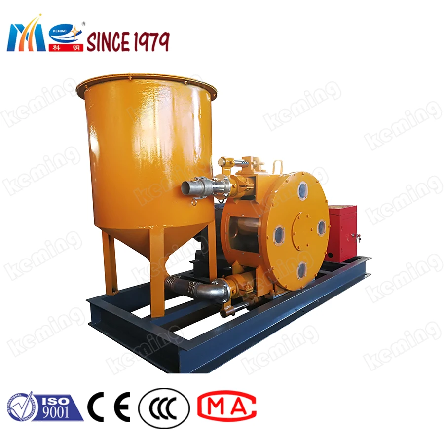 76 mm diameter pipes KH - 76 hose pump concrete pump machine for liquids conveying