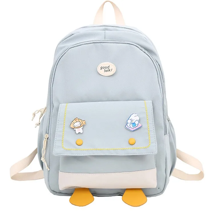 Student shoulder bag 2023 new Japanese cartoon children school students schoolbag lightweight large capacity