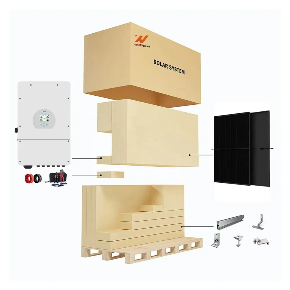 Wingosolar Grid Tie Solar Power System 10 Kv Solar Systems For Sale