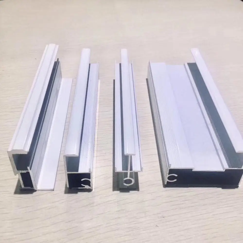 Алюминиевые профили LENWA для шкафа и полок каркас двери с популярной отделкой в скрытом