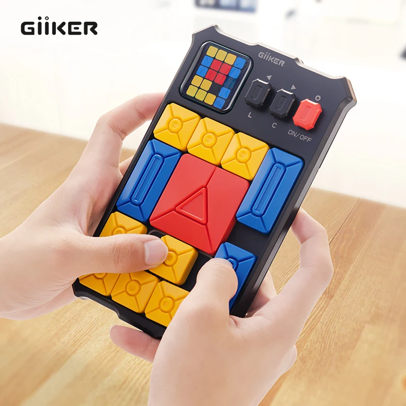 GiiKER супер слайд игры для мозга 500 + выровненные испытания головоломки интерактивные игрушки-фиджеты портативная игровая