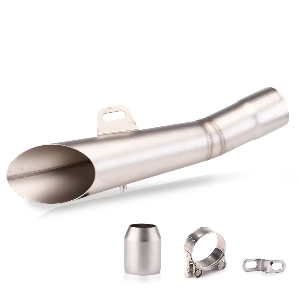 Universal 51MM Motorcycle Exhaust Pipe Racing Streetbike R6 Exhaust Muffler For R3 MT09 ADV350 crf150 gsxr150 z900